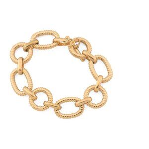 DANNIJO Gold Gayle Gold Metal Link Bracelet